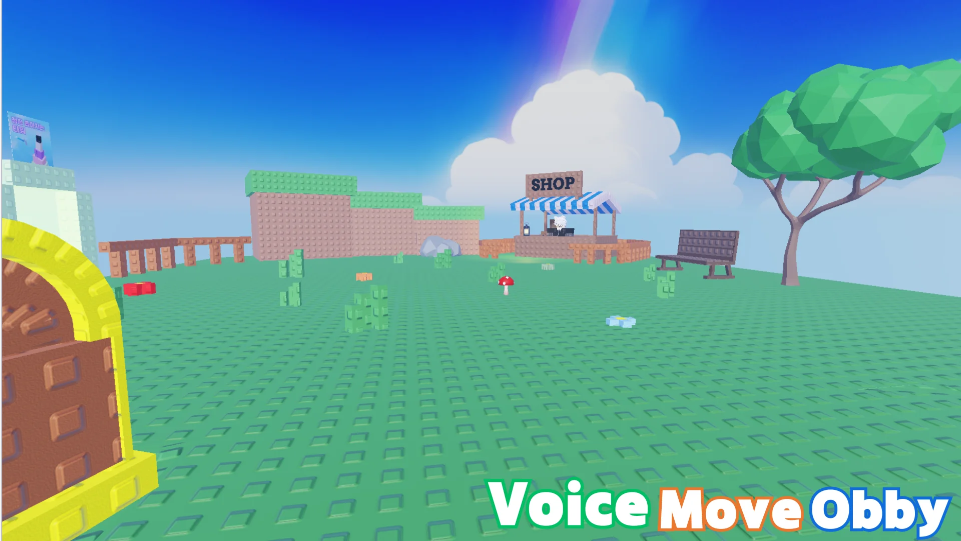 Voice Move Obby 🎤 - 로블록스 인디게임 | 로블독
