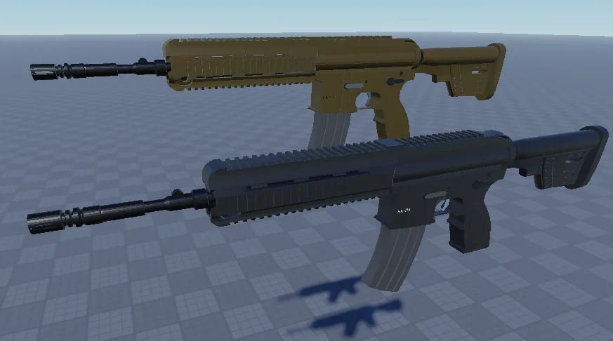 HK416 (free version) - 워크샵 작품 | 로블독